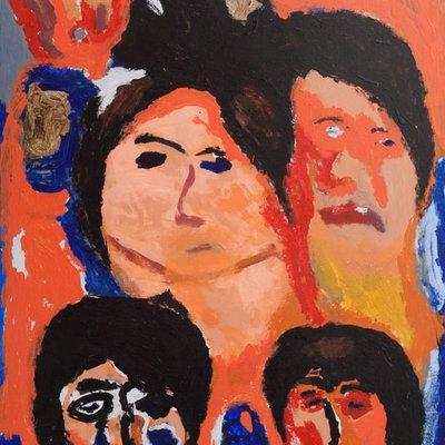 Faces in a Crowd - Joan Clews